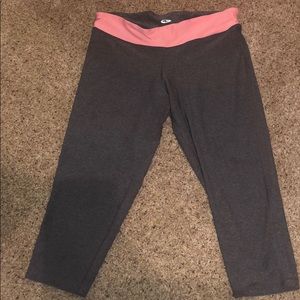 Cropped Grey Leggings